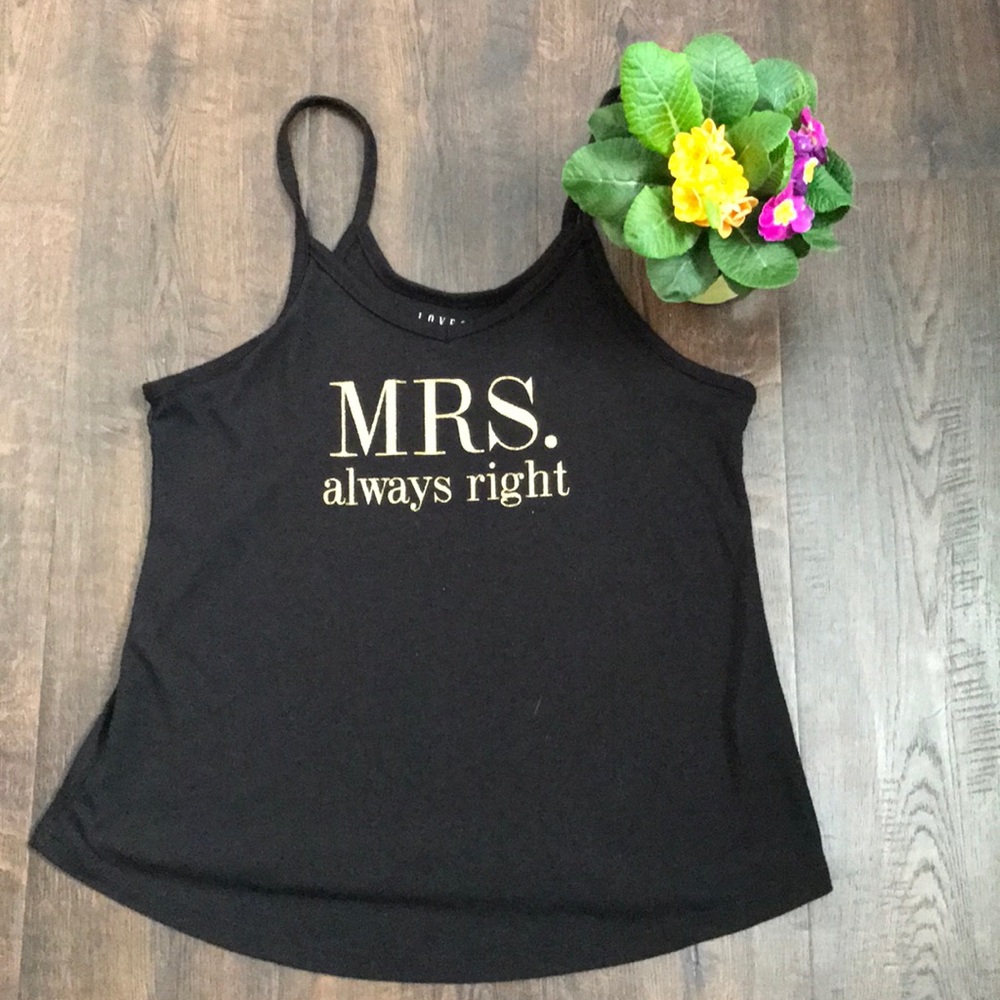 Flash Sale! 🎉Love & Cherish tank top